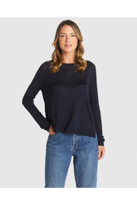 Reminiscent Knit Navy