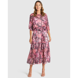 Fate Becker: Phenomenon Dress Peony Pink