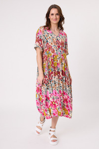 Marissa Dress Garden Print