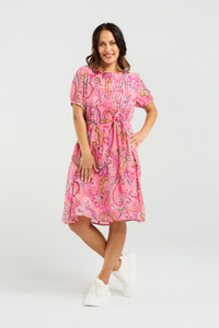 Joana Dress Whimsy Swirl