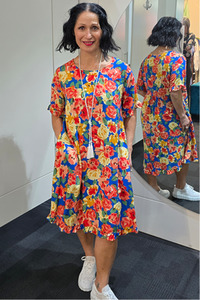 Glam: Elise Dress Blue