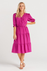 Amira Dress Magenta
