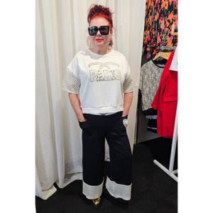 Lilliano: Italian Lounge Paris Top White