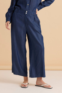 Rio Relaxed Pants Dark Blue