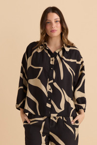 Palmer Puff Shirt Monochrome