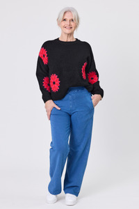 Gilda Wool Knit Black