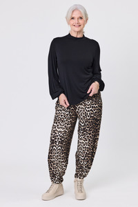 M: Lenore Leopard Pants