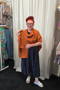 Enhance: Edinburgh Wrap Terracotta