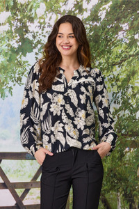 8: Florence Blouse Black