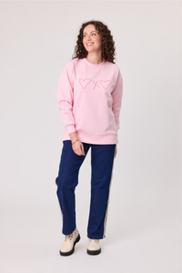 8: Logo Sweatshirt Pink