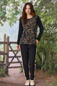 8: Margot Knit Top Black