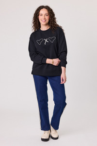 10: Logo Sweatshirt Black