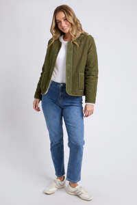 Alberta Quilter Jacket Moss Green