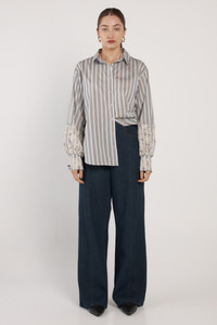 Paloma Embroidered Shirt Blue