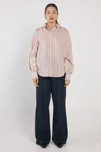 Fate Becker: Paloma Embroidered Shirt Pink
