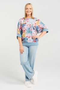 Seduce: Florence Top Floral Haze
