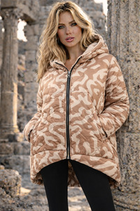 Puffer Jacket Beige