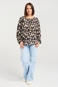 Seduce: Gloria Top Golden Grid