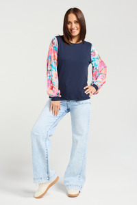 Seduce: Donna Top Paint Burst