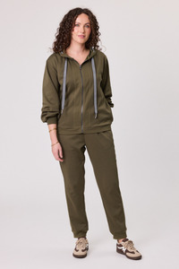 Aspen Hooded Jacket Khaki