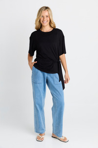Knot Tee Black