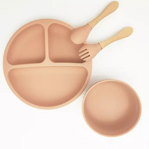 Feeding: Silicone Plate, Bowl, Spoon and Fork