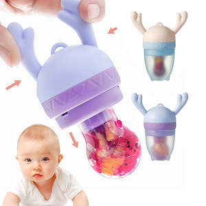 Feeding: Reindeer Feeding Pacifier