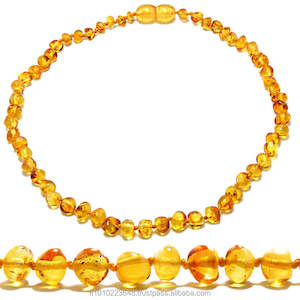 Health And Wellbeing: Natural Baltic Amber Necklace