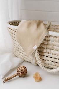 Baby: Linen/Towelling Dribble bib ® - Goldilocks