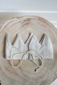 Baby: Linen Crown ® -Natural stripe