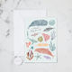 Tiny Friend Ocean Greeting Card