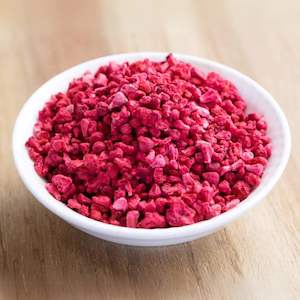 Frontpage: Organic Freeze Dried Strawberry Crumble