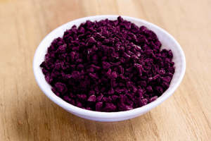 Freeze Dried  Blackcurrant Crumble
