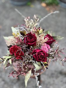 Dried Boxed Arrangement 3 - Botanic Fusion Florist Fresh Flowers Havelock North