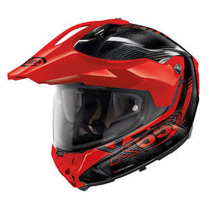X-Lite X552 Adventure Helmet - carbon/red
