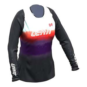 Jerseys: Leatt 2025 4.5 Lite Women's Jersey - Sunburn
