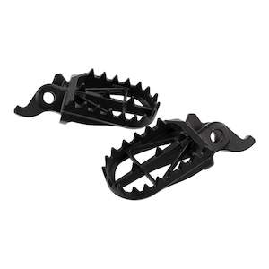 Parts: Zeta Wide Foot Pegs CRMO Mid - KX250F/450F '09-