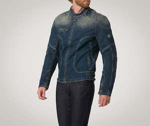 Mens Road Jackets: PMJ Miami denim jacket - XL only