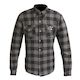 Merlin Axe Checkered Shirt - grey
