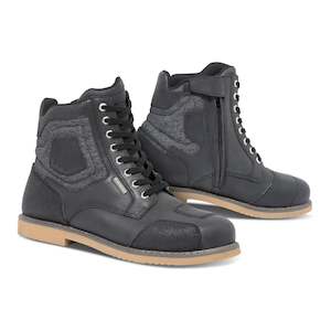 Mens Road Boots: Dririder Rocker Waterproof Touring Boot - Black