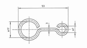 Brakes: B & H Standard - Cable guide