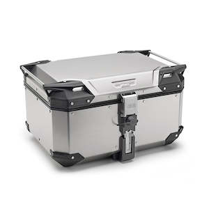 Luggage Bags: Givi Trekker Outback EVO 58 lt Top Box Silver