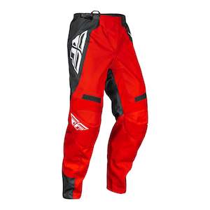 Mens Off Road Pants: Fly Racing 2024 F-16 Pants - Red / Charcoal / White