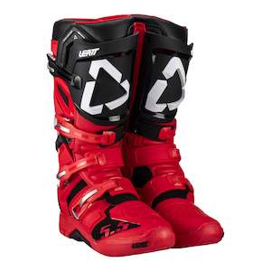 Mens Off Road Boots 1: Leatt 5.5 FlexLock Boot - Red