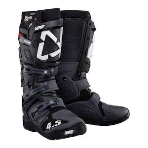Mens Off Road Boots 1: Leatt 4.5 HydraDri Boot - Graphene