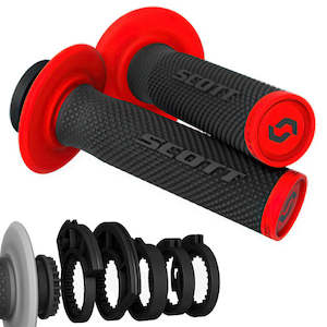 Handlebars Grips: SCOTT SXII Lock-On Grips