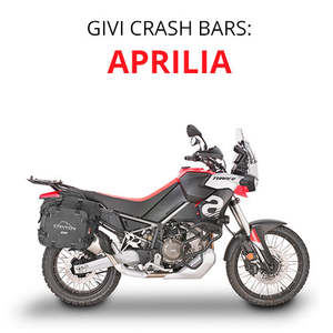 Protective Gear: Givi engine guards - Aprilia
