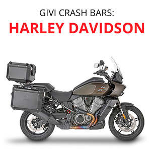 Protective Gear: Givi engine guards - Harley Davidson