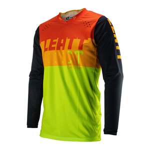 Jerseys: Leatt 4.5 Lite Jersey - Citrus