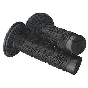 Black Triple Density Diamond Grips with donuts Scott (S219626-0001)